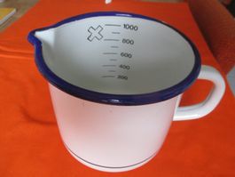 1 Liter Krug Emaille
