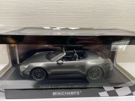 Porsche 911 Carrera 4S Cabriolet 2019 Minichamps 1:18 Neu!