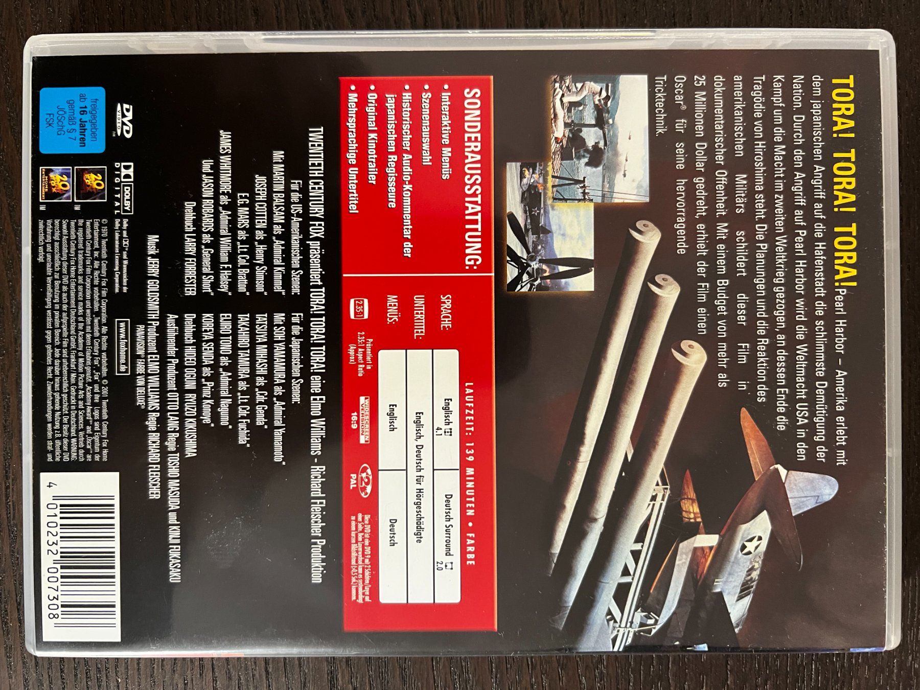 Alle DVDs: Tora! Tora! Tora! – Gebraucht aus Zürich von FilmFreunde 1