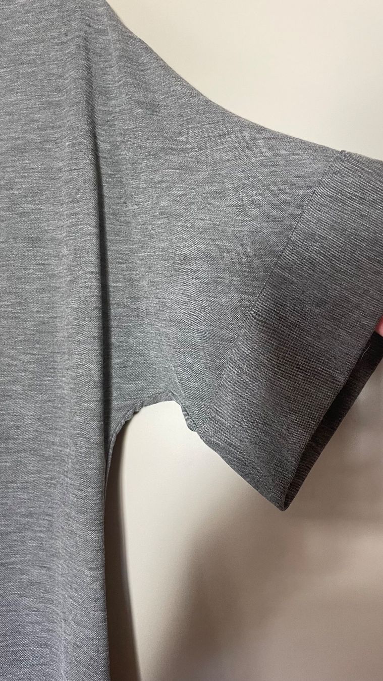 Massimo Dutti Vestiti: Massimo Dutti Kurzarm Kleid, Grau, Gr. S, – Nuovo (secondo la descrizione) da Zuoz venduto da CelineLK 3
