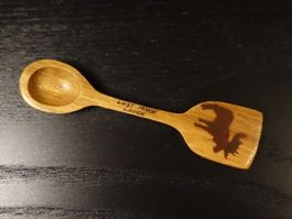 Holz-Löffel «Lost Moose Lodge» mit Elch