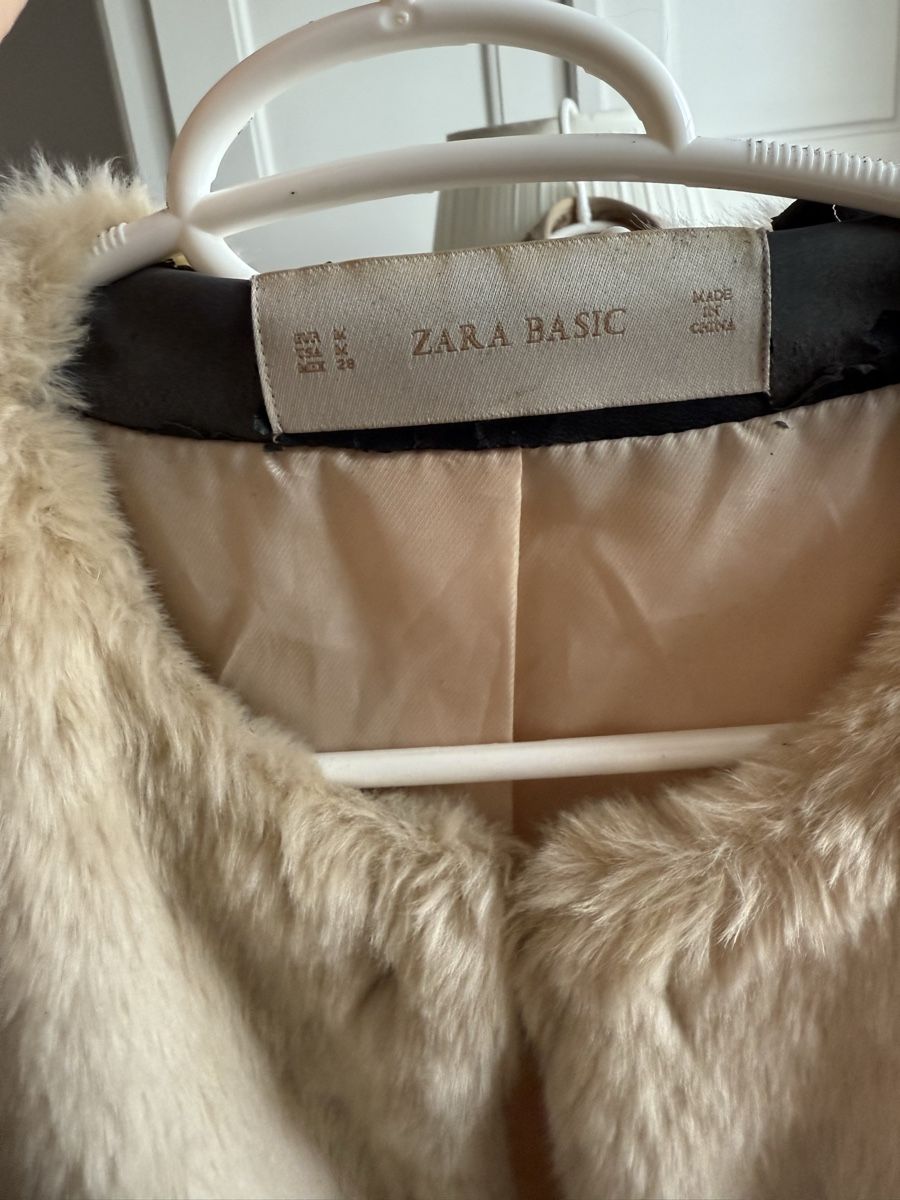 Zara Cappotti: Faux fur coat Zara Size M – Usato da Genève venduto da jul_5xsn 3