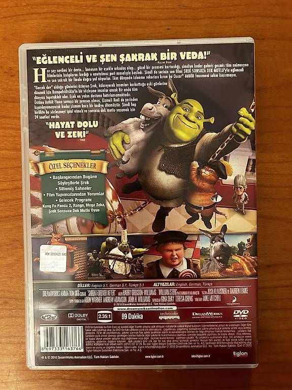 Tutti i DVDs: DVD Shrek Forever After – Usato da Zollikerberg venduto da sel_99lq 1