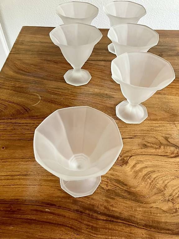 Ciotole: Dessert Glas Schalen / 6 Stück – Usato da Zürich venduto da pas_y6lb 2