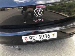 Autokennzeichen BE 3986