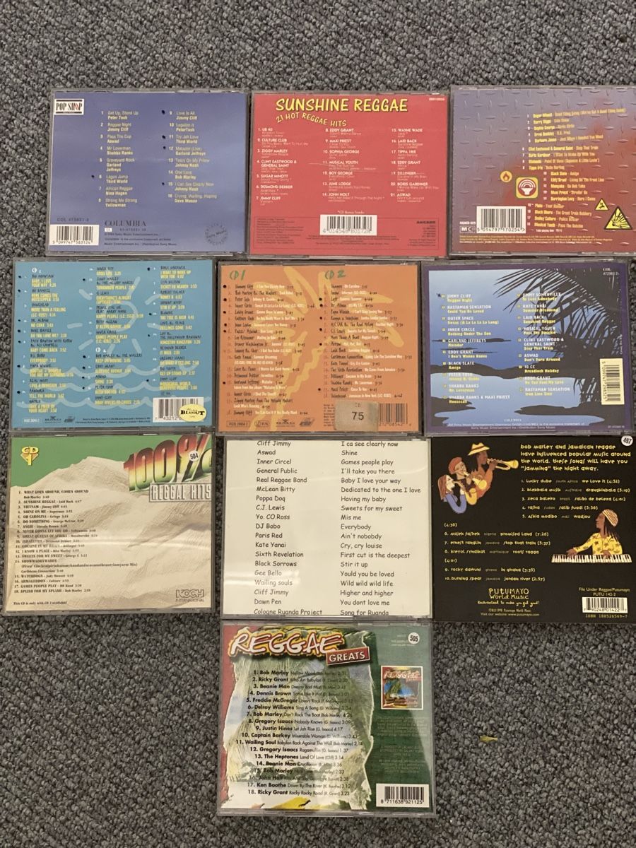 CDs: 10 Cd Sampler Reggae – Gebraucht aus Diessbach b. Büren von cowansville 1