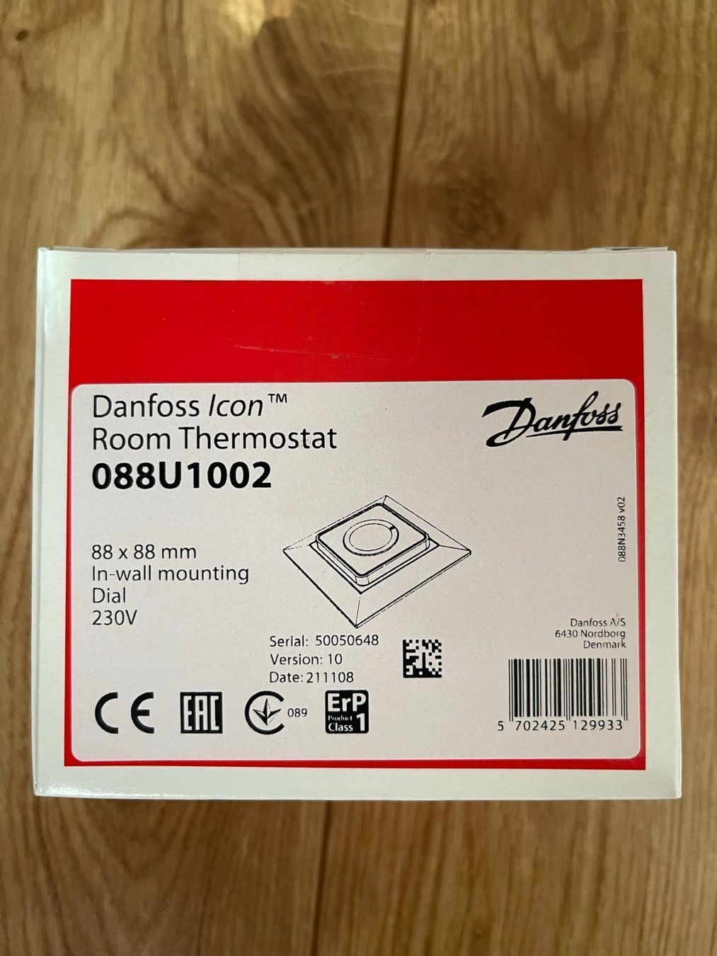 Heizgeräte: Danfoss Icon Raumthermostat 088U1002 – Neu und originalverpackt aus Oberwil BL von baleo_BS