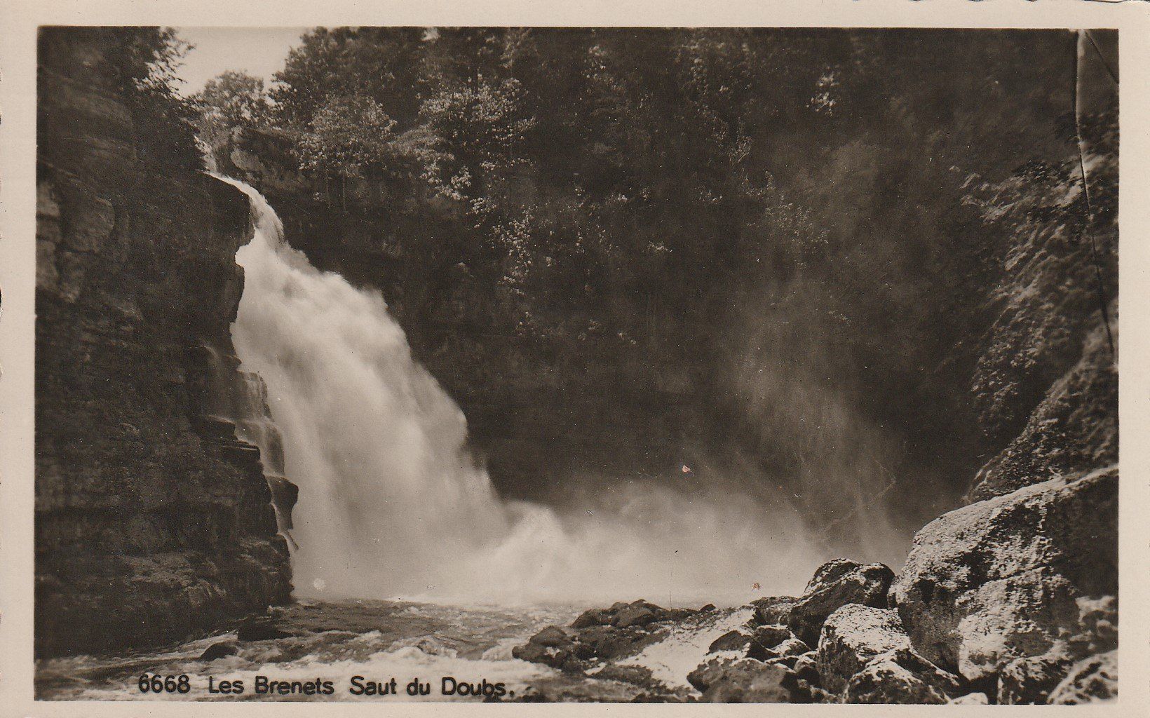 Cartoline postali: AK Les Brenets gel. 18.7.1937 – Usato da Fribourg venduto da schnalla92