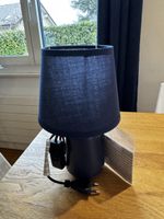 Lampe de chevet bleu marine élégante - Idéale chambre