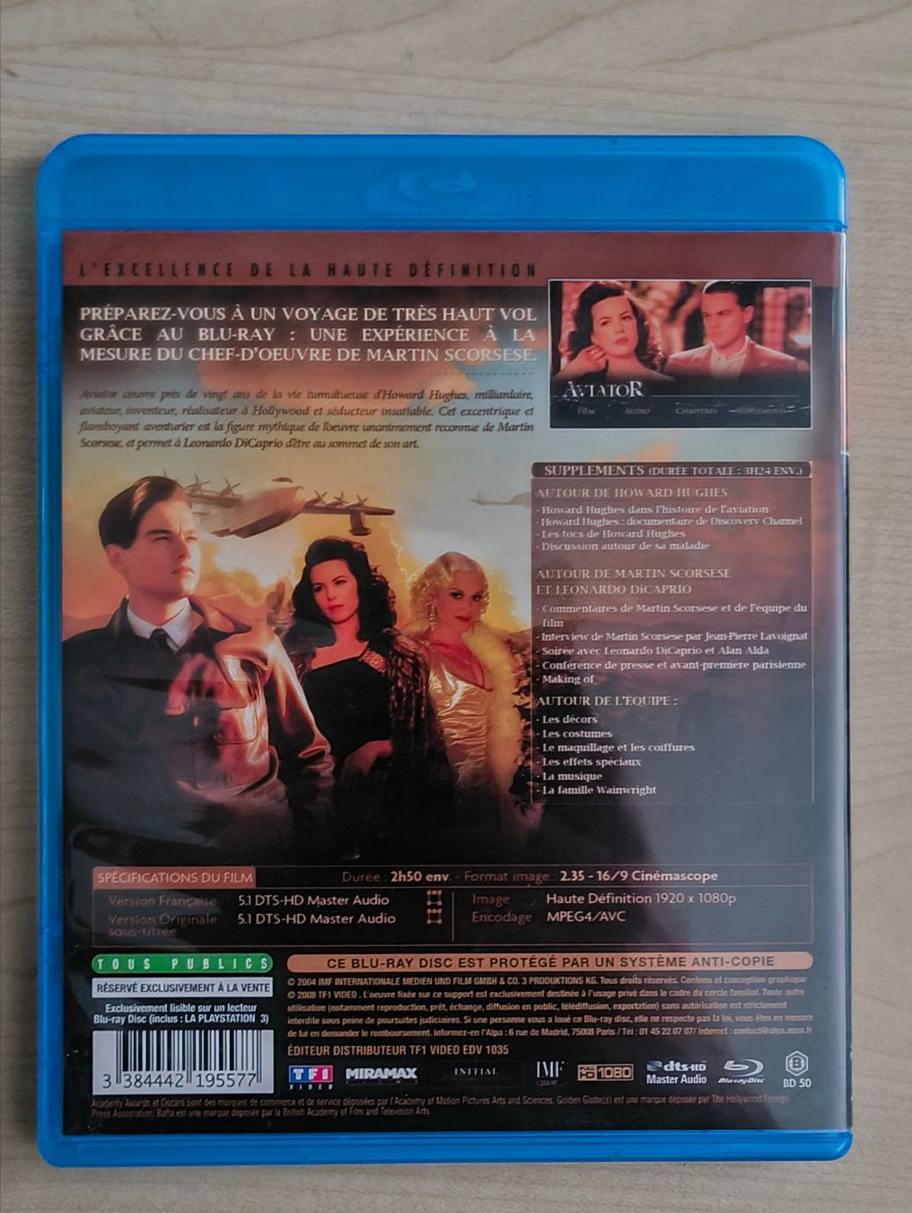 Tutti i DVDs: Aviator - Martin Scorsese - Blu-ray – Usato da Sion venduto da dor_8hwv 1
