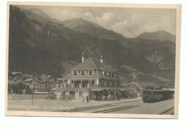 FRUTIGEN Bahnhof mit Lötschbergbahn