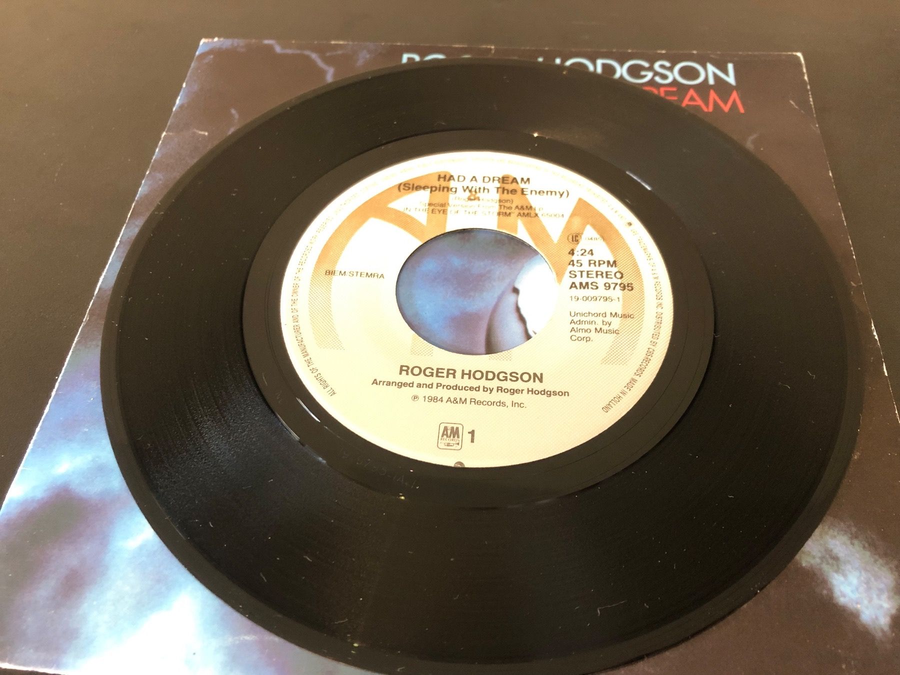 Vinyles: Roger Hodgson - Had A Dream 7“ Single – D'occasion à Schübelbach par Klabauterli 3