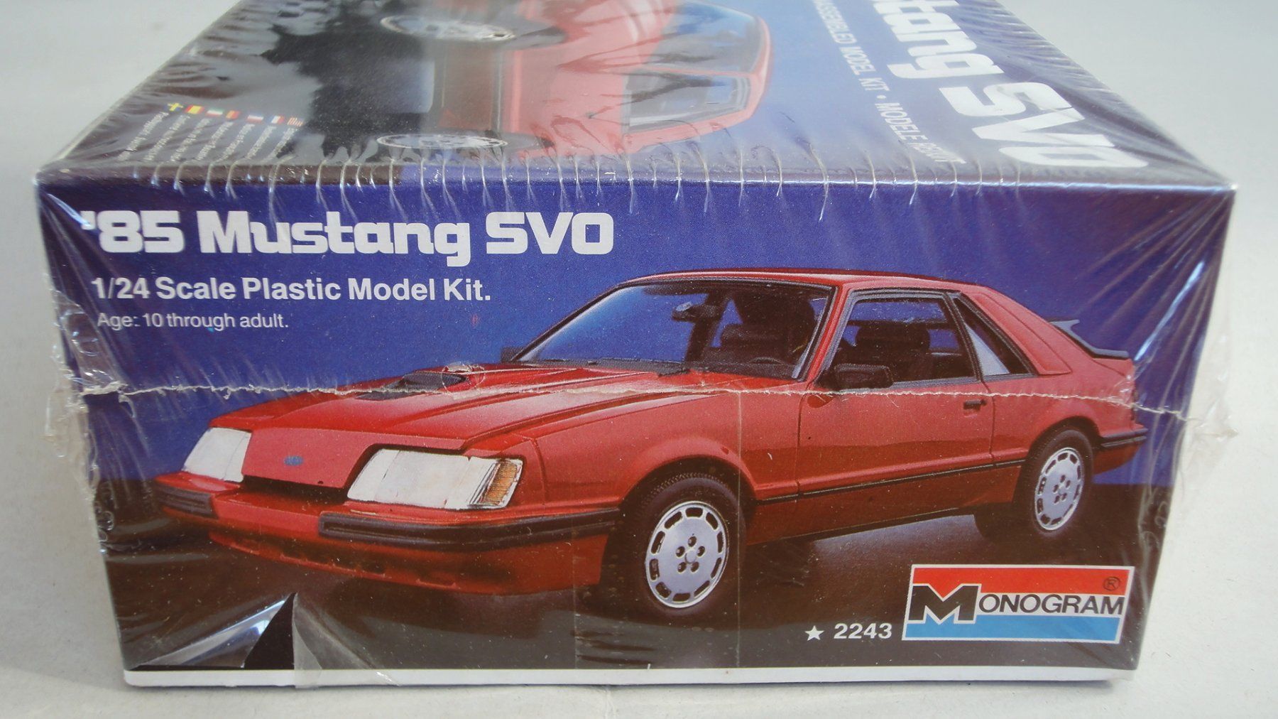 Kit di modellismo & Modellini statici: MONOGRAM '85 FORD MUSTANG SVO 1:24 – Nuovo (secondo la descrizione) da Frümsen venduto da Malibu69 2