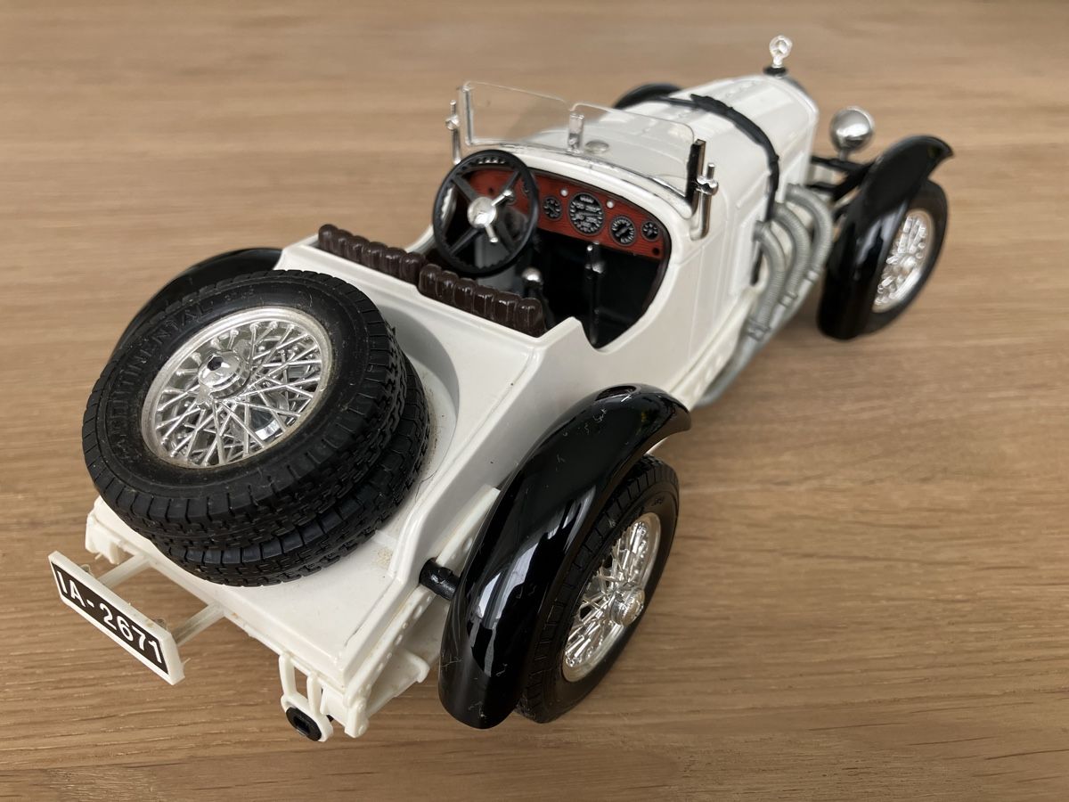 Bburago Modellini d'auto: Mercedes-Benz SSK Modellauto, weiss – Usato da Zürich venduto da Kue_Zuerich 2