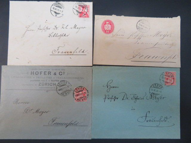 Buste & buste per spedizione: Alte Briefe Frauenfeld – Usato da Pfyn venduto da sagenruthe 6