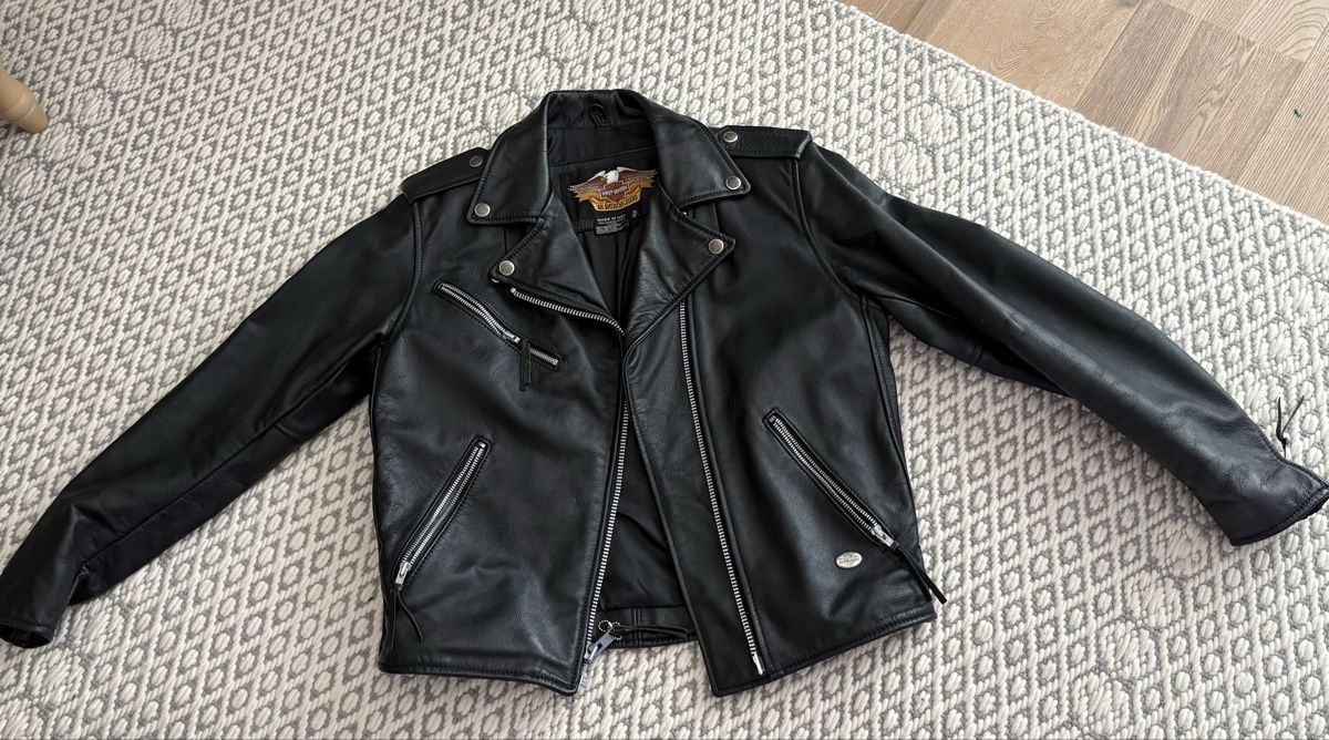 Harley-Davidson Giacche: Harley-Davidson Leather Jacket Black Size M Used – Nuovo (secondo la descrizione) da Goldau venduto da nic_75p6