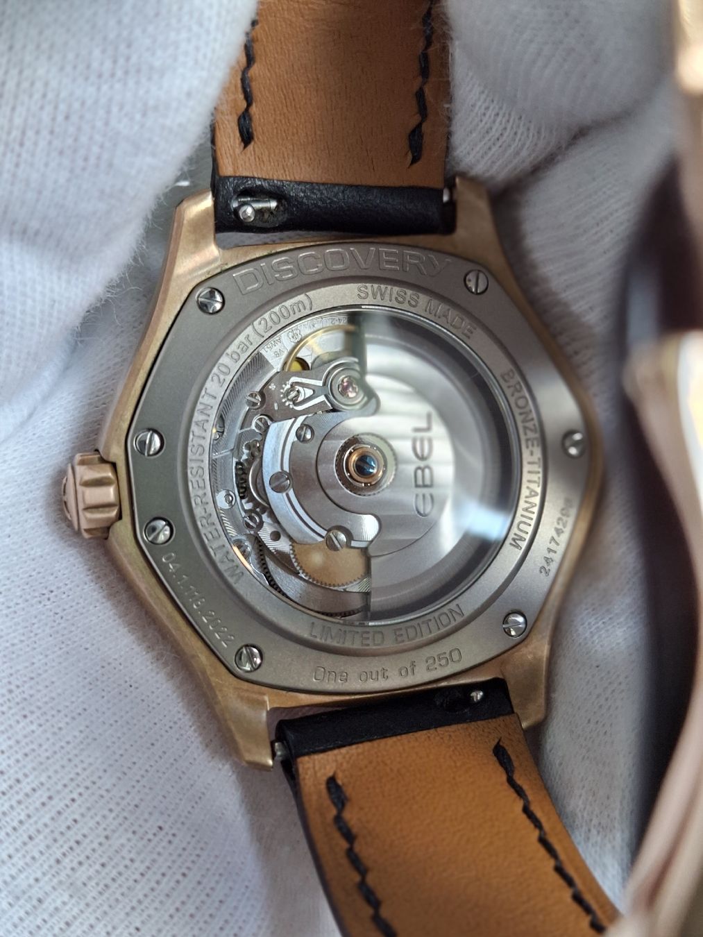 Ebel Orologi: EBEL Discovery Bronze limited – Nuovo (secondo la descrizione) da St. Silvester venduto da gbgmbh 3