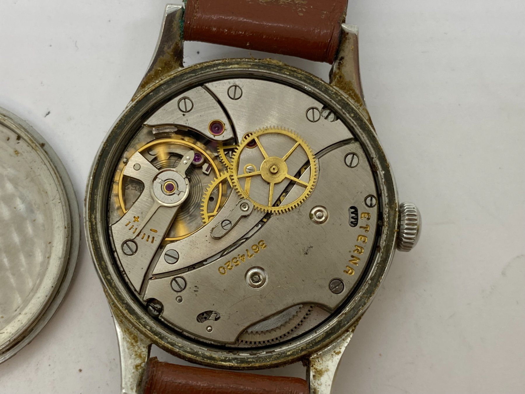Eterna Orologi: ETERNA 36mm Handaufzug läuft/i475 – Usato da Bern venduto da JMsoehne1987 6
