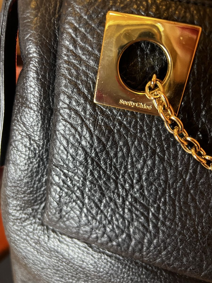 Zaini: See by Chloé Rucksack schwarzes Leder – Usato da St. Gallen venduto da deborahM95 3