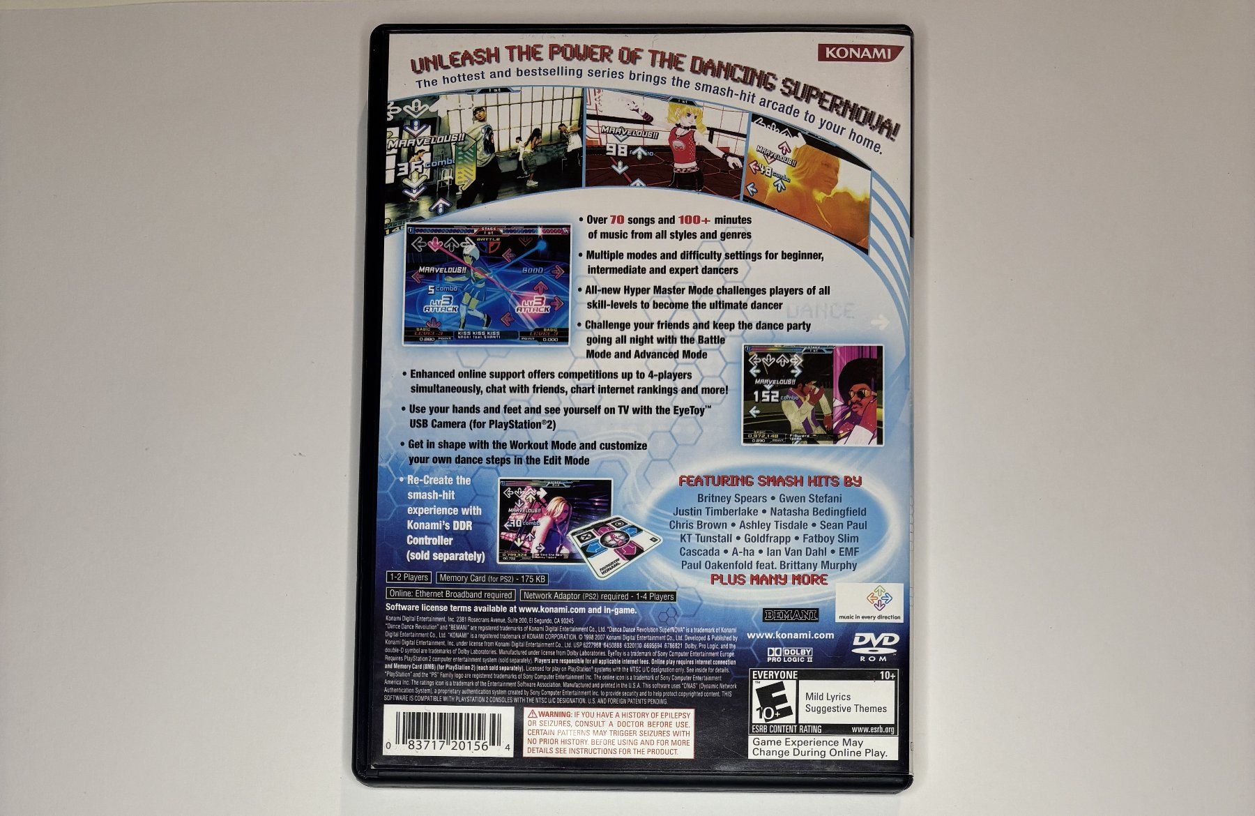 Giochi: PS2 - Dancing Stage SuperNOVA 2 ( NTSC ) – Usato da Allschwil venduto da Bullach 2