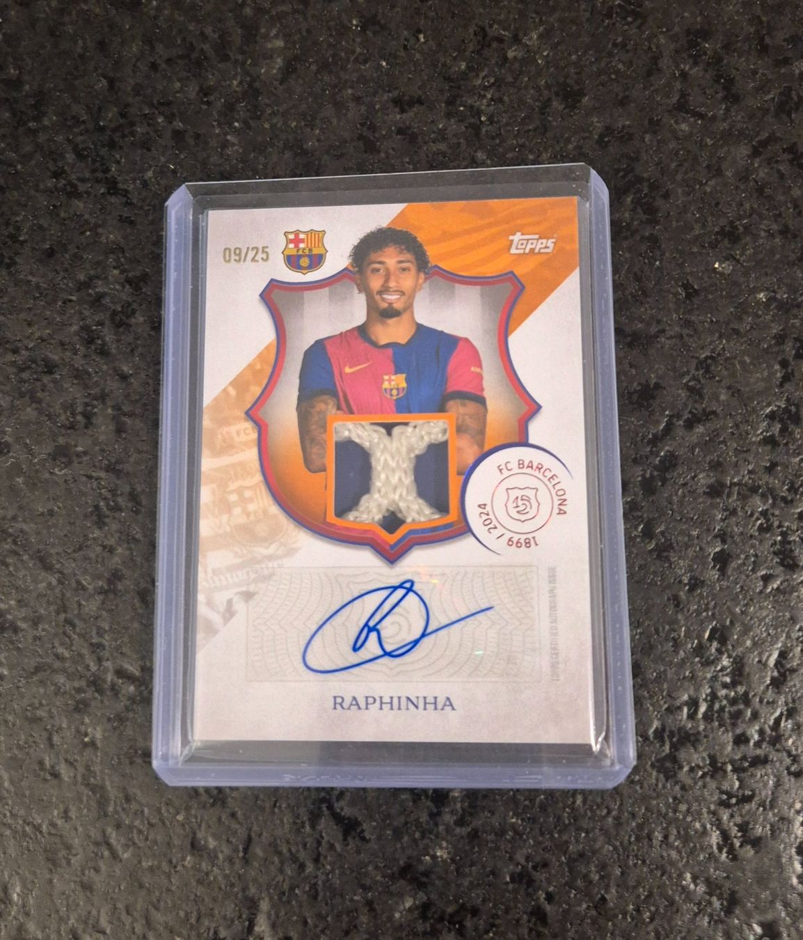 Topps Carte collezionabili: Raphinha /25 Autogramm + Relic - Barcelona - Topps – Nuovo (secondo la descrizione) da Burg AG venduto da Danoe