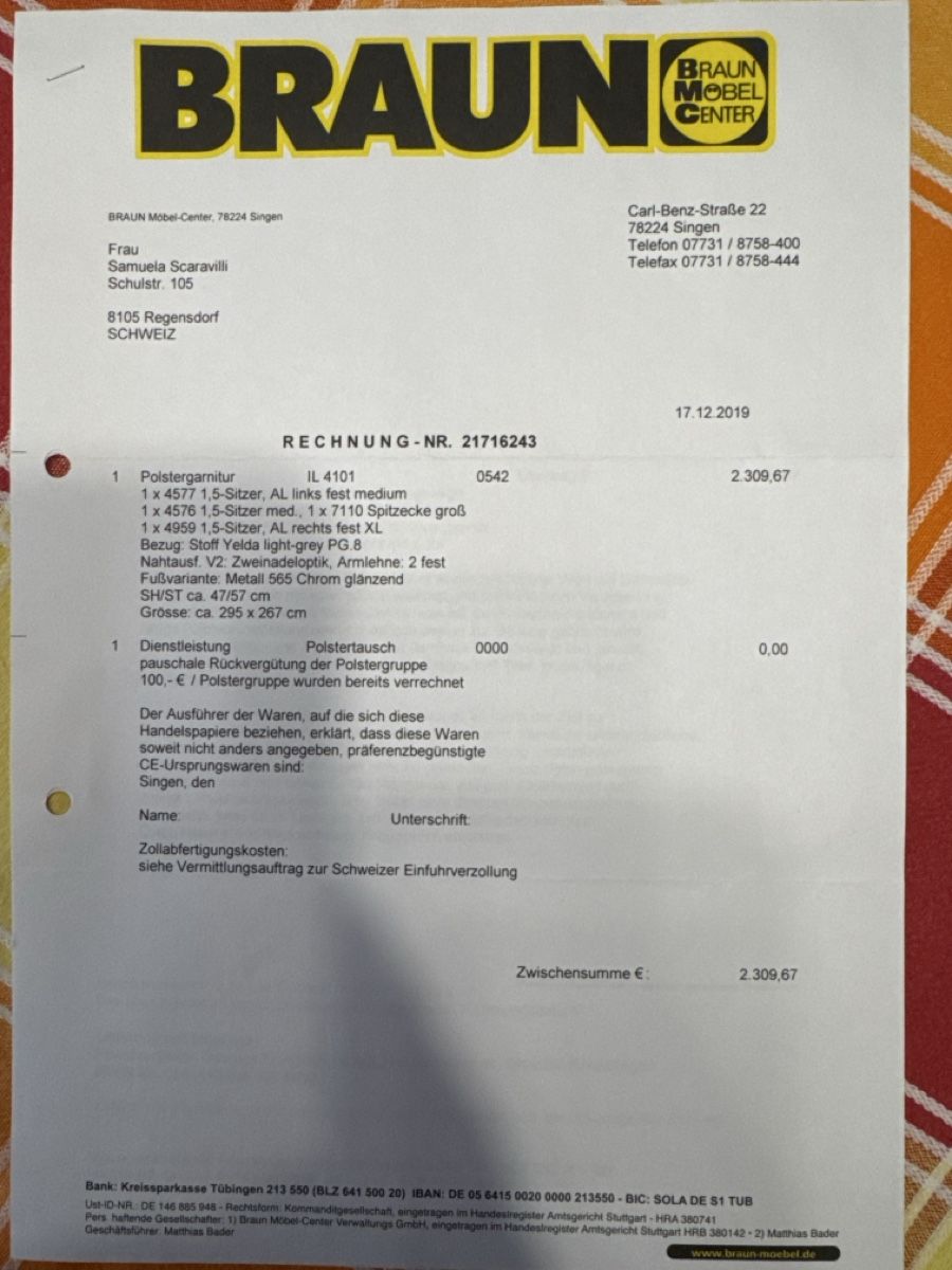 Sofas: Sofa zu verkaufen – Gebraucht aus Regensdorf von gia_7rsv 8
