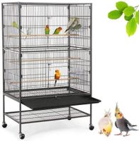 Vogelvoliere großer mit Rollen 131cm