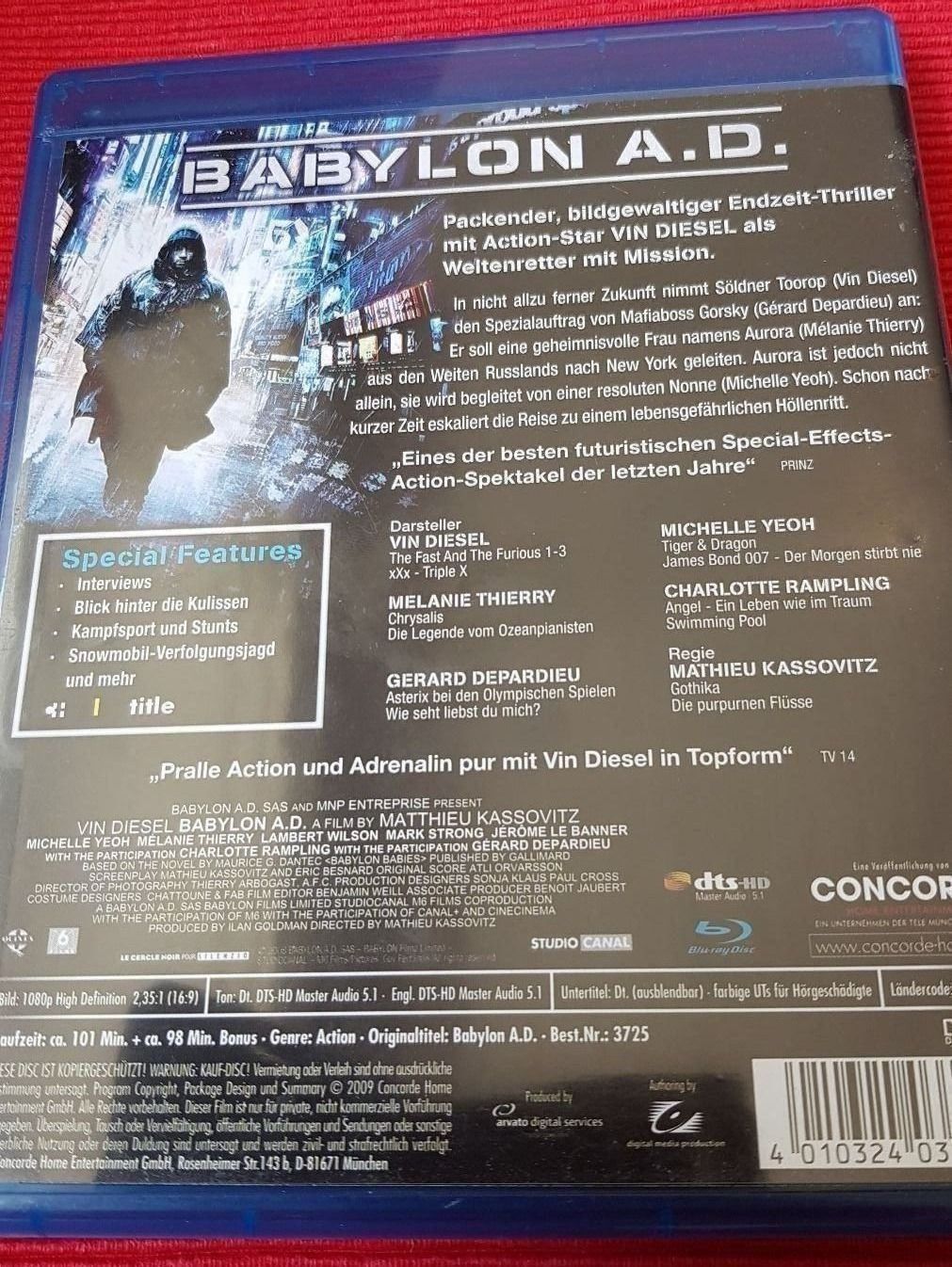 Tutti i DVDs: Babylon A.D. UNCUT – Nuovo (secondo la descrizione) da Oberkirch LU venduto da ThE_CoLLecTor666 1
