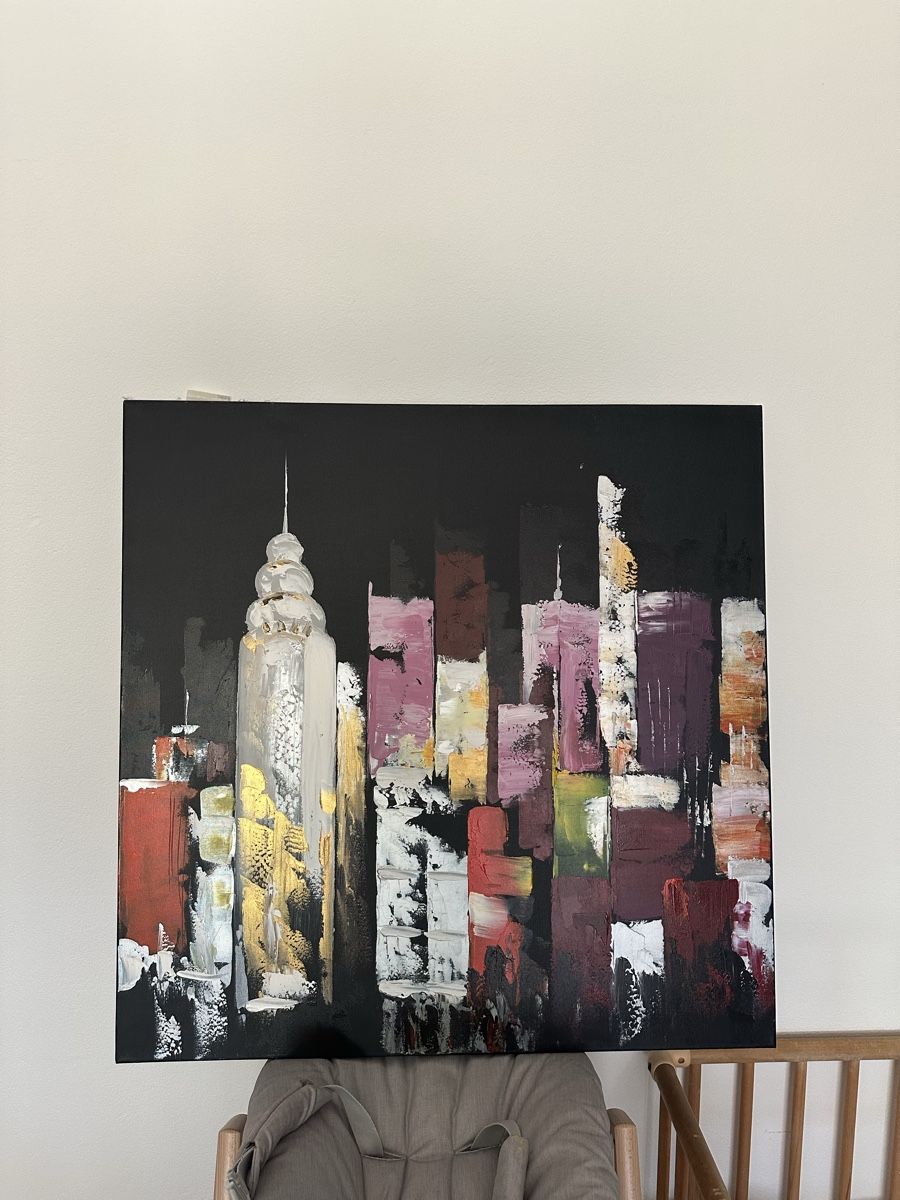 Dipinti: Stadtbild New York abstrakt – Usato da Nänikon venduto da Axeed 1
