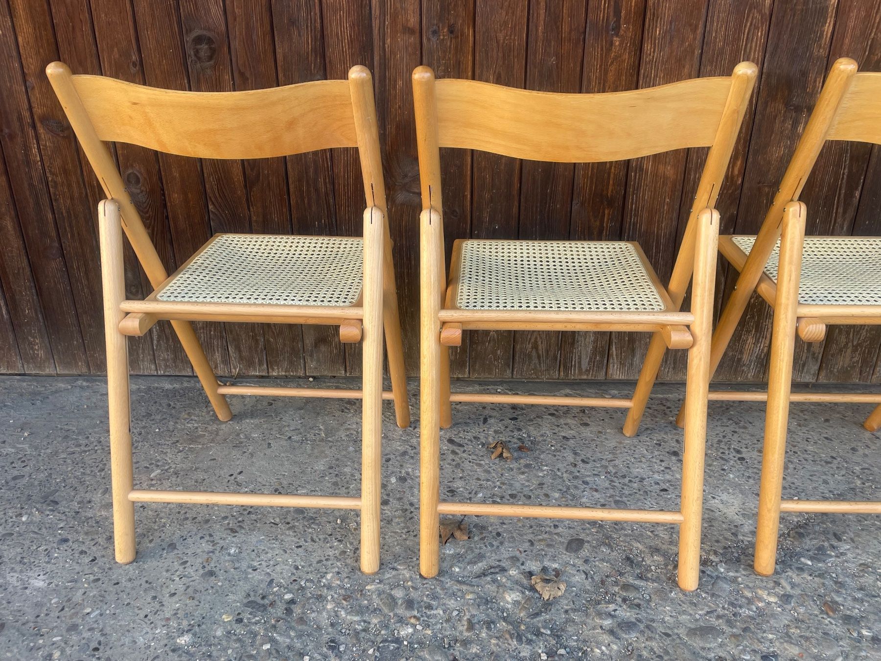Sedie: Klappstühle mit Geflecht // 4er Set – Usato da Schinznach-Dorf venduto da mix 8