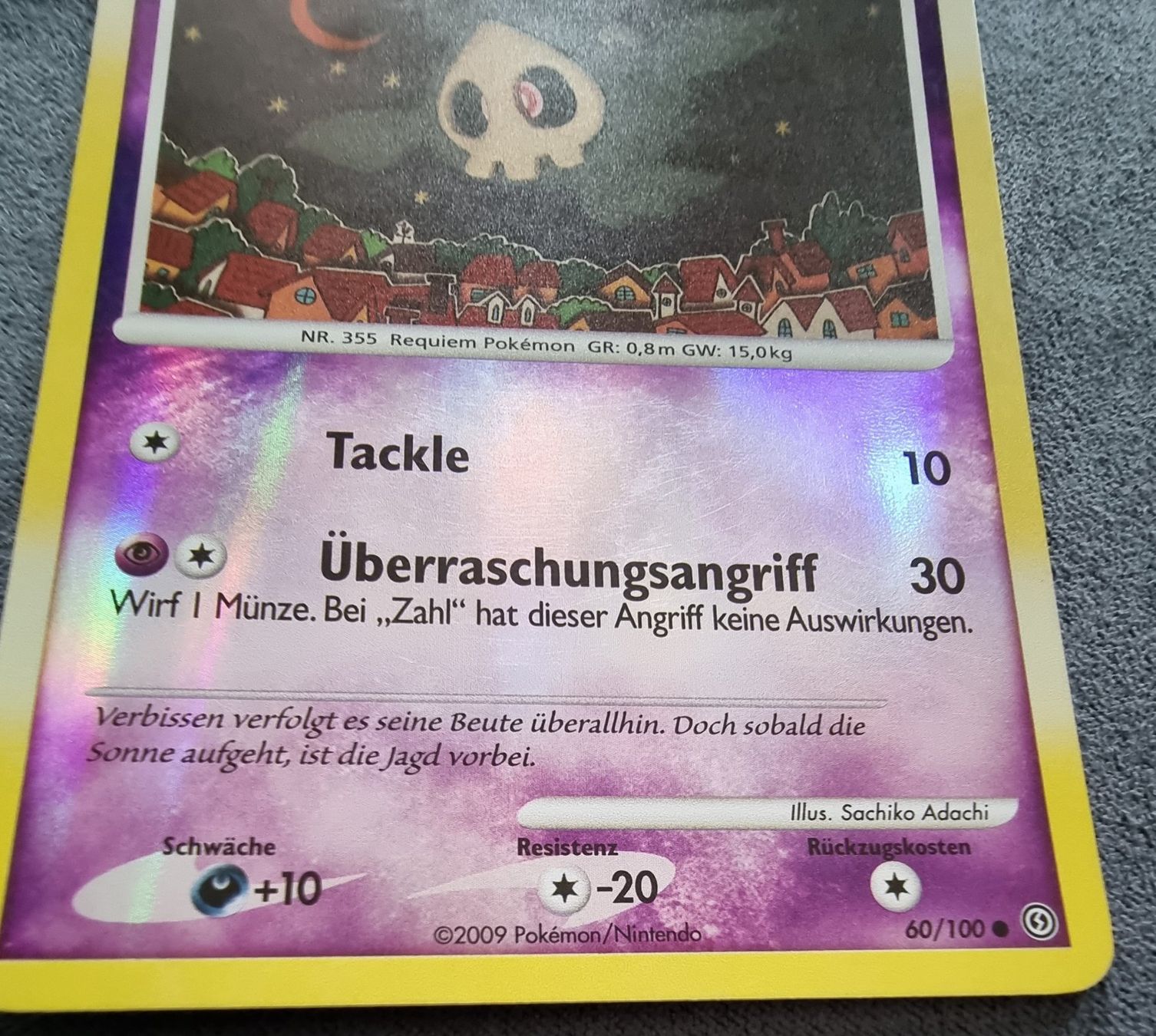 Pokémon Carte collezionabili: Pokémon Zwirrlicht 2009 RH reverse Holo 60/100 DE – Nuovo (secondo la descrizione) da Roggwil BE venduto da S_Cards 1