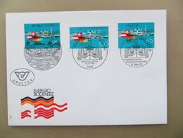 Brief FDC Gemeinschaftsausgabe Bodensee CH/D/A 1993
