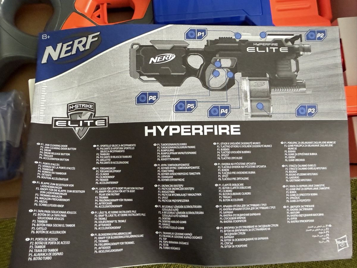 Nerf Jouets: Neue Nerf N-Strike Elite HyperFire  – Neuf avec emballage d'origine à Bettlach par Tradenet100 4