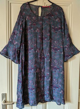 INDISKA : Robe-tunique ultra-légère lagenlook L-XL