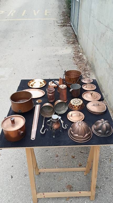 Pentole: Diverse Kupfergefässe – Usato da Orbe venduto da inf_g9fg 3