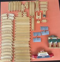 Holzeisenbahn Zubehör BRIO Schienen und Zubehör