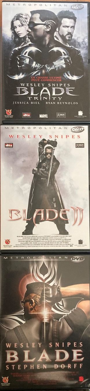 Alle DVDs: BLADE (LA TRILOGIE) – Gebraucht aus Poliez-Pittet von Newtown-Records 4