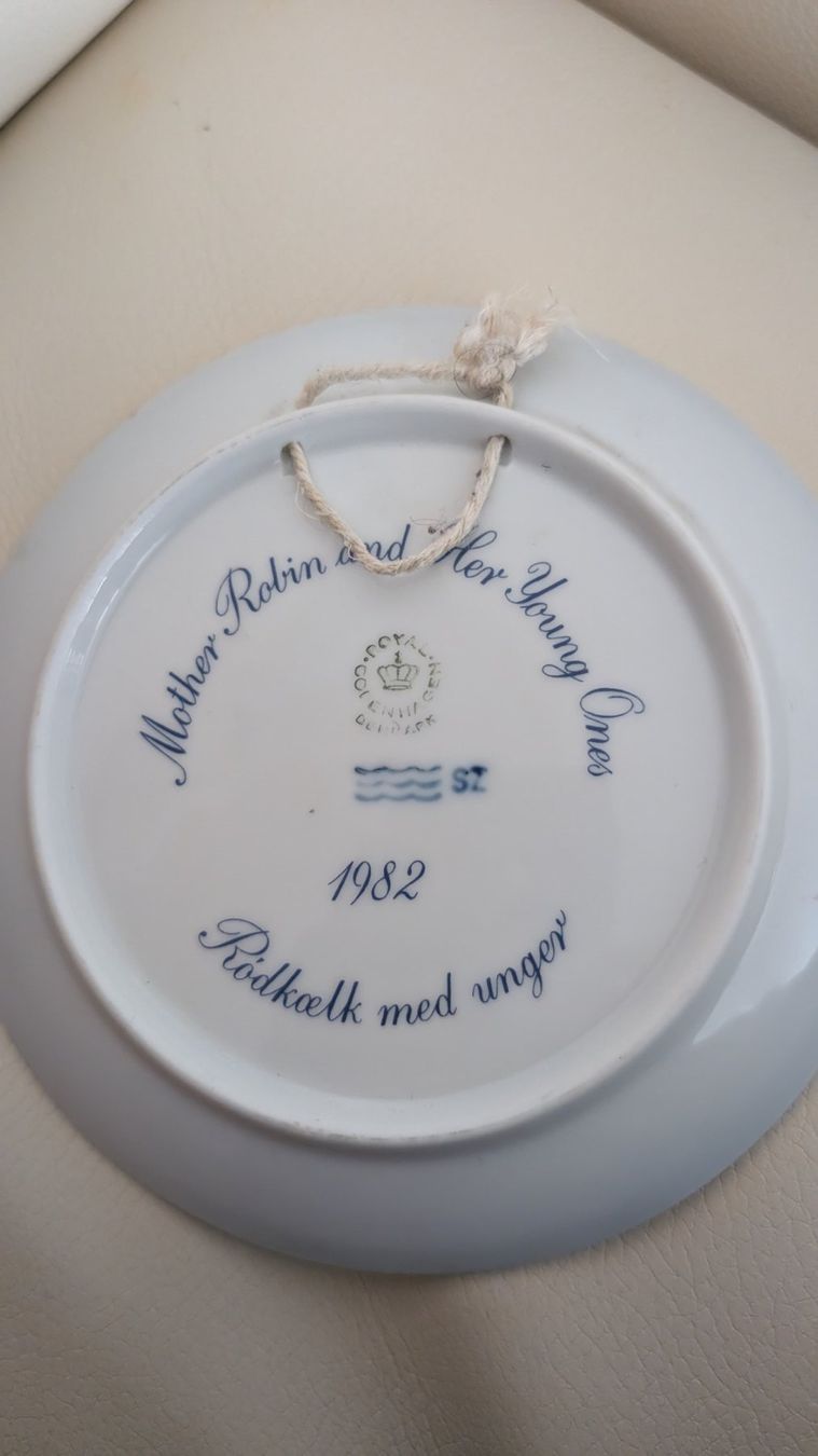Teller: Royal Copenhagen Wandteller 1982, 15 cm – Gebraucht aus Ascona von ArtRomantica 1