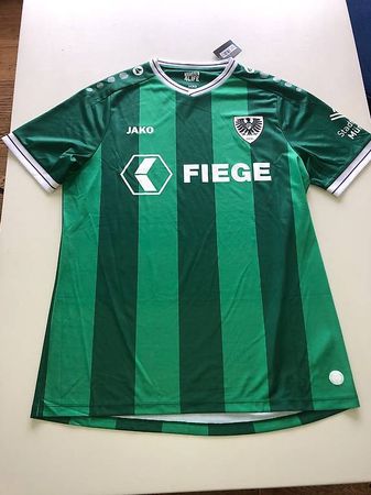 Preussen Münster Fussballtrikot Jako 25/26 Home Gr.L