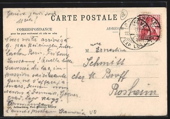 Cartes postales: AK Montreux, Panorama – D'occasion à Berlin par bartko-reher 1