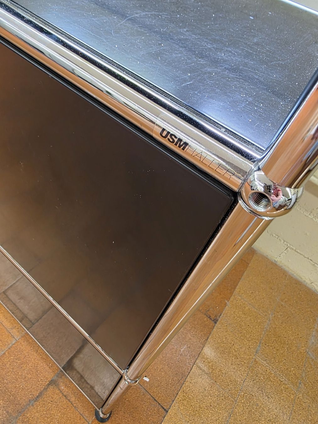 USM Scaffali: Designer Regal USM Haller schwarz  – Usato da Lichtensteig venduto da UsedINStore 4