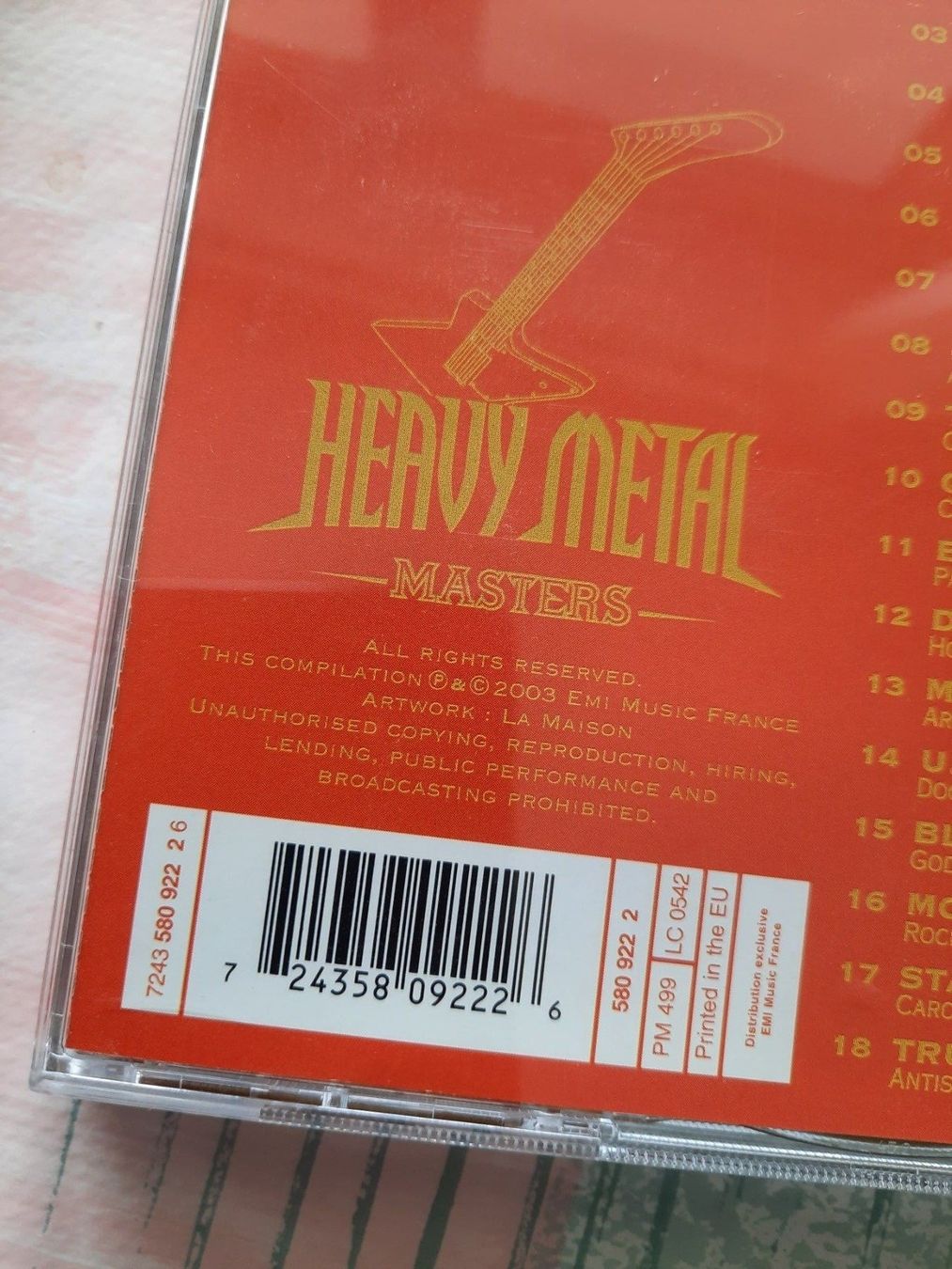 CD: CD Heavy Metal Masters Compilation 2 Cds – Usato da Pully venduto da bro_n52j 8