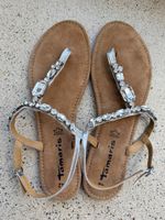 Tamaris Sandalen Damen Grösse 42 Strass Leder NEU!!!!
