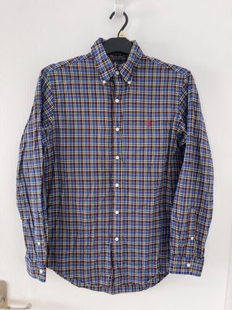 Ralph Lauren Hemd, Grösse S, blaues Karomuster, Top Zustand!