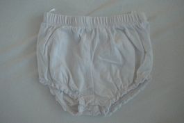 Neuwertige weisse Babyunterhose, Gr. 68