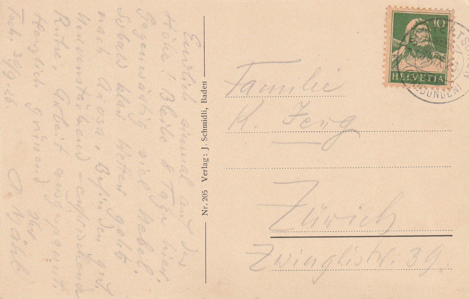 Cartes postales: Tschiertschen – D'occasion à Rorschacherberg par fratovi2 1