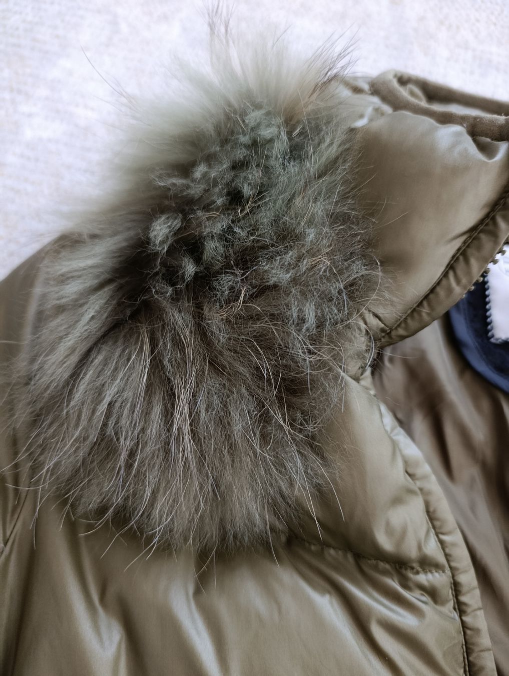Giacche: VESTE DOUDOUNE PLUMES VERT OLIVE PETIT S – Usato da Sierre venduto da shirley04 6