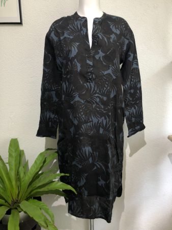 🖤 James Perse Sommerkleid Kleid 100% Leinen Gr S (1) 🖤