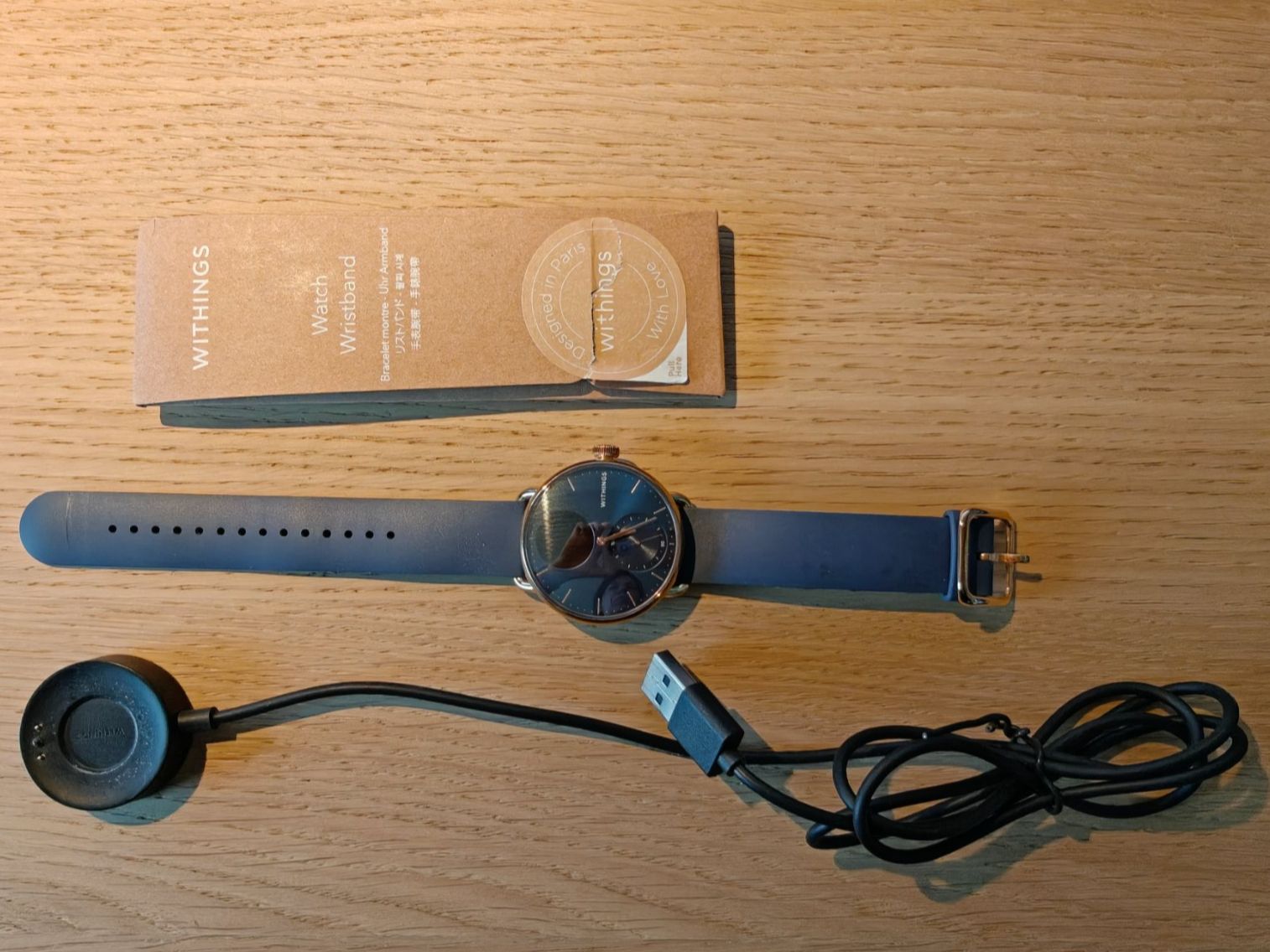 Smartwatch: WITHINGS SCANWATCH - 38MM – Gebraucht aus Zürich von Trekro 1