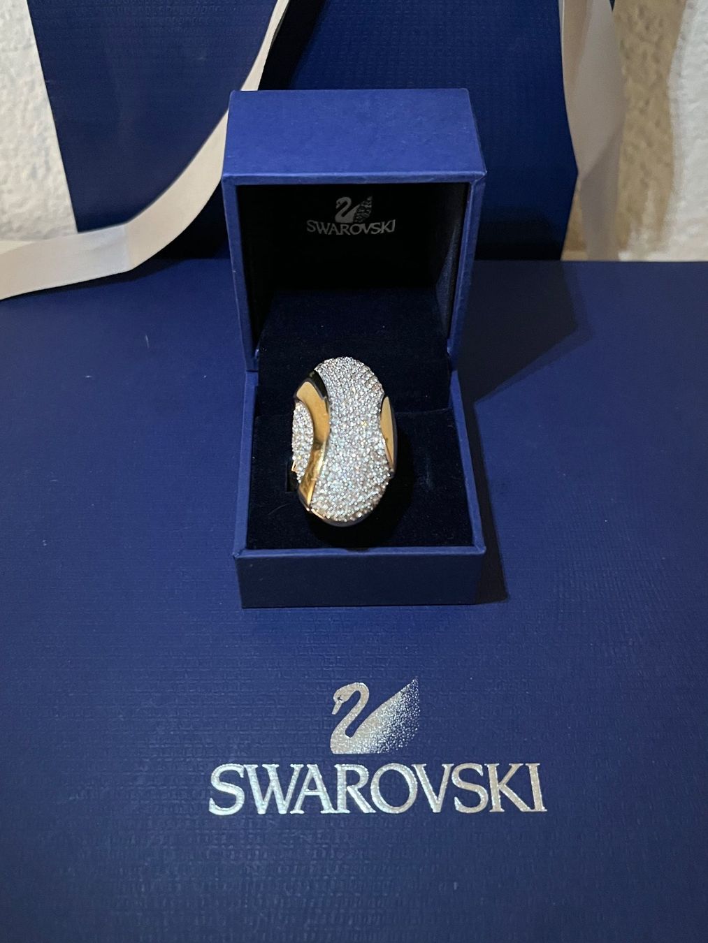 Swarovski Anelli: Swarovski statement Ring Gr 58 – Usato da Kirchleerau venduto da Dalmi220 3